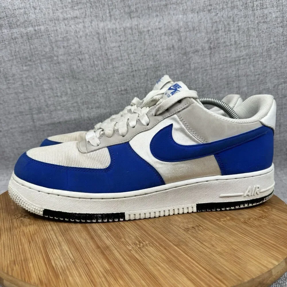 Nike Air Force 1 Low '07 LV8 Men's 11 Sneakers Shoes Time Warp Royal Blue